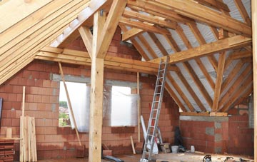 Old Bolingbroke attic trusses