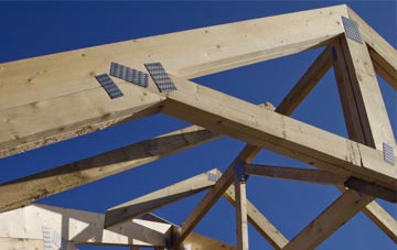 Old Bolingbroke roof trusses for new builds and additions